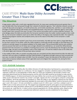 CASE STUDY: Multi-State Utility Accounts Greater Than 3 Years Old