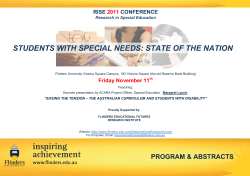 Research in Special Education (RISE) Conference
