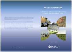 oecd seed schemes
