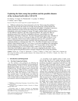 Exploring the faint young Sun problem and the possible climates of