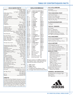 table of contents/quick facts