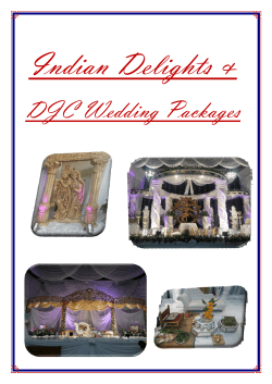DJC Wedding Packages