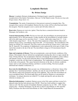 Lymphatic filariasis
