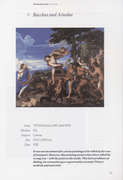 6. Bacchus and Ariadne