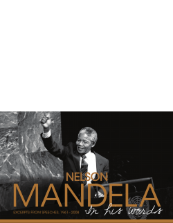 Nelson Mandela: In his words