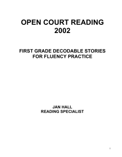 OPEN COURT READING 2002