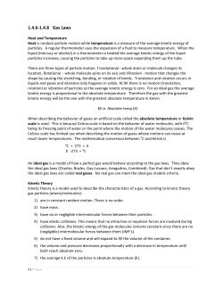 1.4.6-1.4.8 Gas Laws