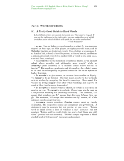 How To Write Part 3 Extract