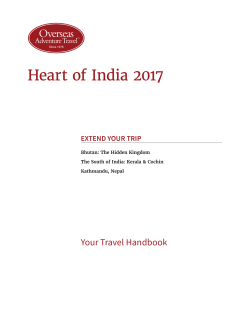 Heart of India - Overseas Adventure Travel