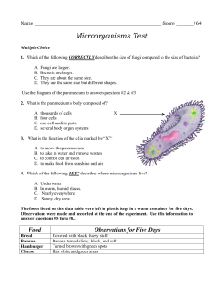 Microorganisms Test