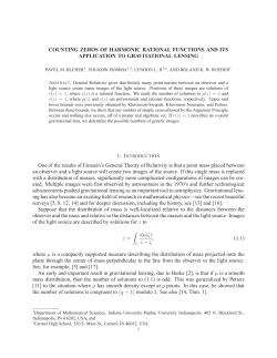 Counting Zeros of Harmonic Rational Functions and Its