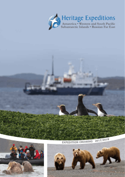 Russia Far East and Artic Brochure