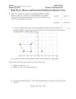 Q3 Review 3 Answers