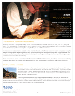 woodcarving - Sons of Norway