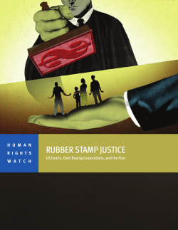 rubber stamp justice