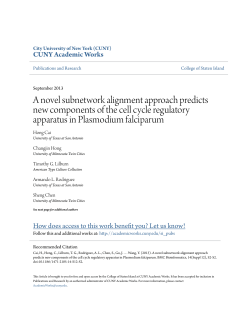 A novel subnetwork alignment approach predicts new components