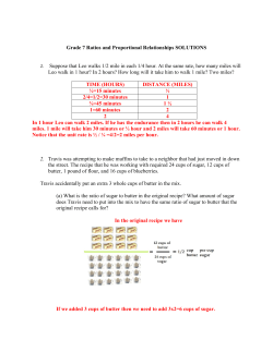 Grade 7 proportional reasoning SOLUTIONS