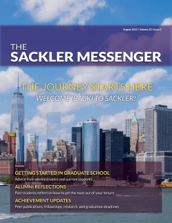 August 2015 - NYU School of Medicine