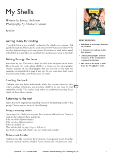 My Shells - Alpha Literacy