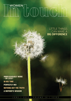 LittLe things can make a big difference