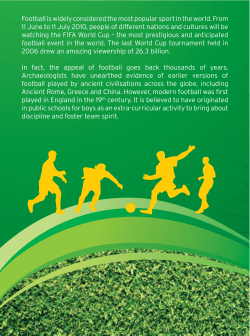 Football is widely considered the most popular sport in the world