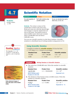 Scientific Notation