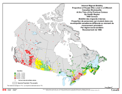 Internal Migrant Mobility Proportion of People