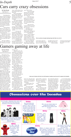 Cars carry crazy obsessions Gamers gaming away at life