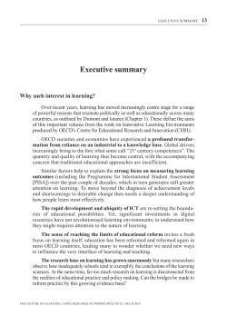The Nature of Learning
