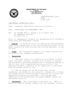 DEPARTMENT OF THE NAVY