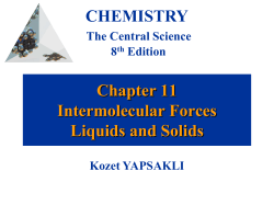 Intermolecular Forces