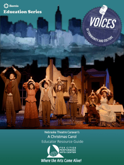 A Christmas Carol Educator Resource Guide