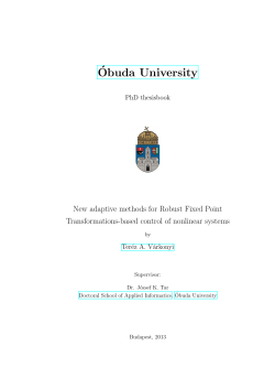 New adaptive methods for Robust Fixed Point Transformations