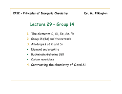 Lecture 29 &ndash; Group 14