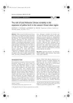 The role of Late Holocene climate variability in the expansion of