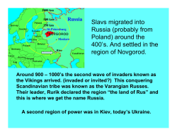 early Russian history