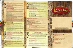 MEAT FISH PASTA Pizza WOKS LOC ATION