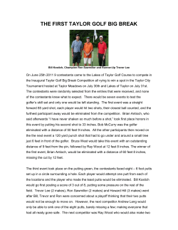 Big Break 1 Results