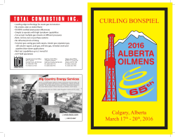 Program - Alberta Oilmen`s