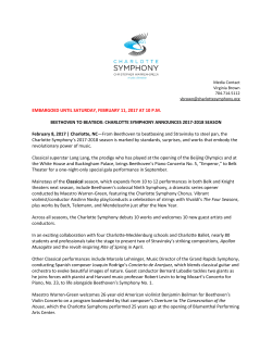 Read - Charlotte Symphony Orchestra