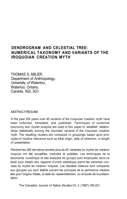 dendrogram and celestial tree: numerical