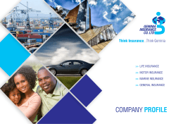 Company Profile - Geminia Insurance Plaza