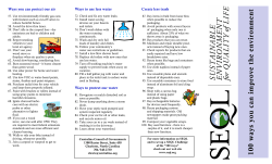 100 ways you can improve the environment.pub