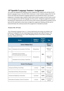 AP Spanish - Kyschools.us