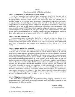 NC General Statutes - Chapter 66 Article 2 1 Article 2. Manufacture
