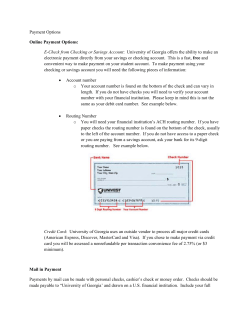 Payment Options Online Payment Options: E