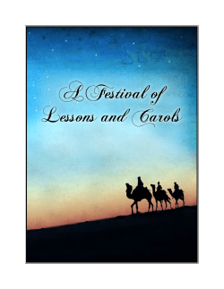 Lessons and Carols - Fourth Presbyterian Church