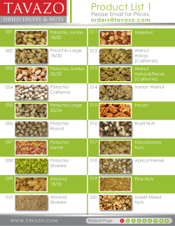 TAVAZO Product List 1