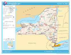 Karta &ouml;ver New York