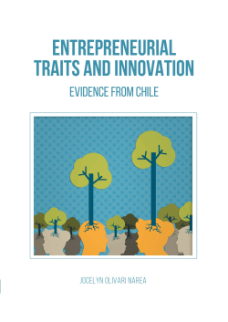 Entrepreneurial Traits and Innovation - unu